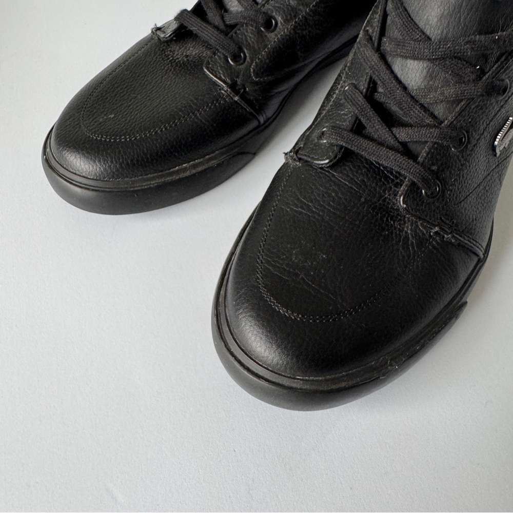 Lacoste Bayliss Vulc Black Leather Sneakers - Picture 4 of 8
